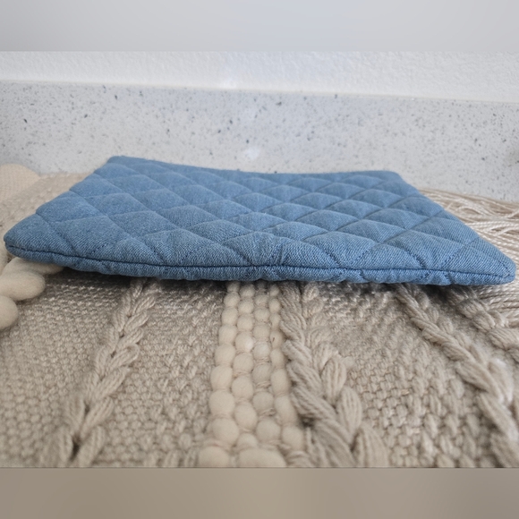 Denim Flat Pouch - Picture 5 of 9